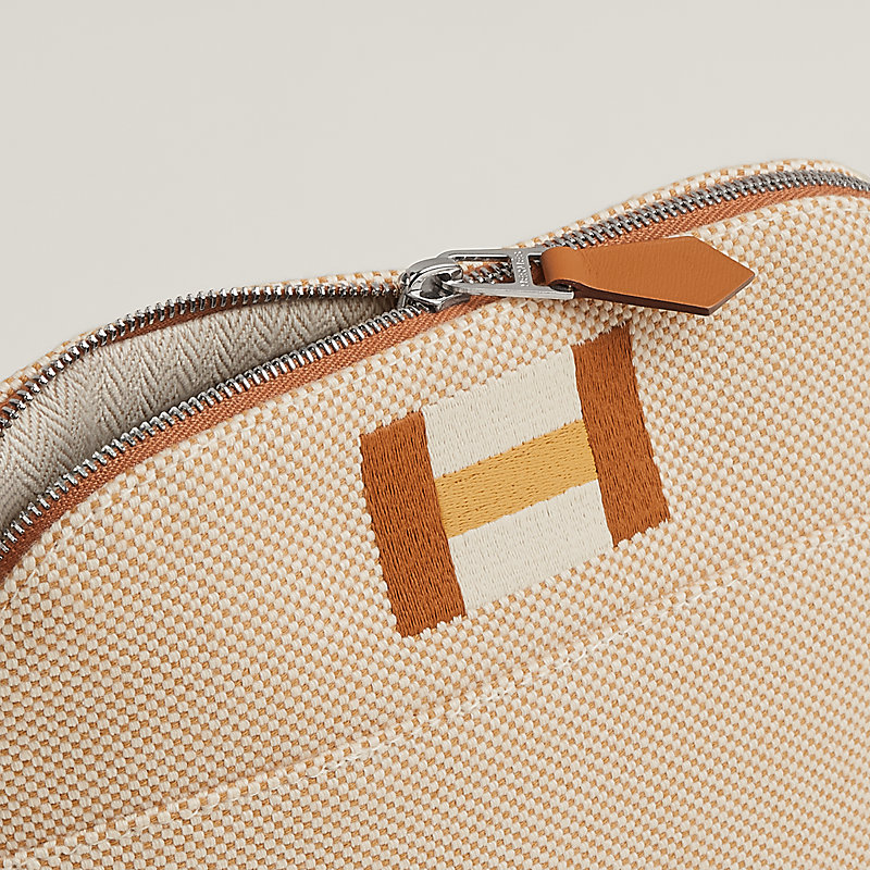 【大きく開いて使いやすい☆】HERMES Bolide Casaque MM ポーチ HERMES】日常使いや旅行のお供に ☆ Bolide Casaque MM ポーチ